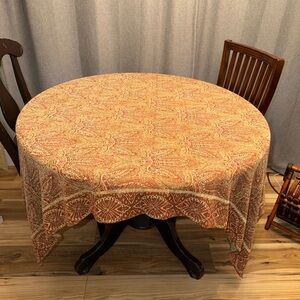 Vintage Italian Table Scarf by Fiorete 58x70